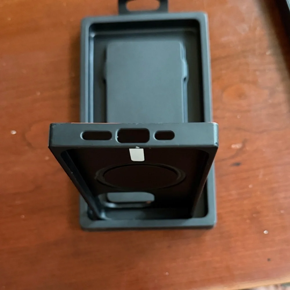 Flaunt SQUARE Tortoise Print iPhone case for 15 Pro + MagSafe